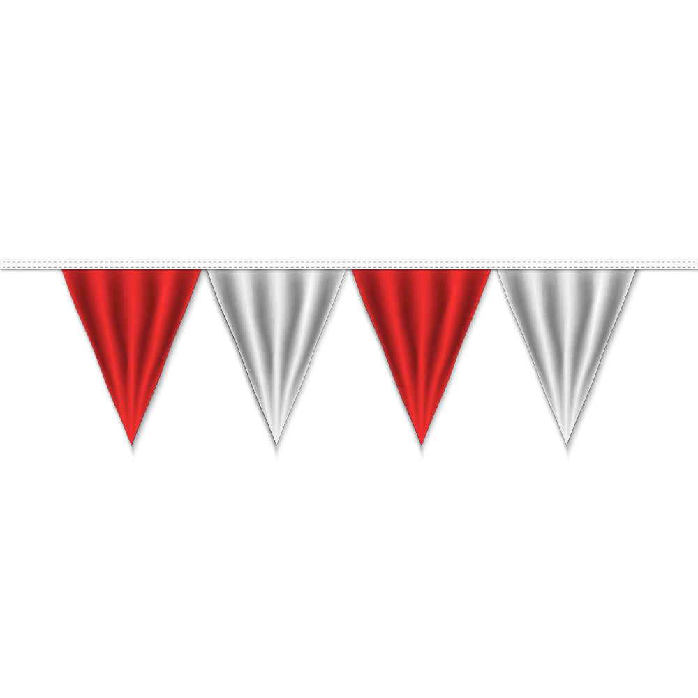 Red & White Pennants